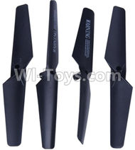 JJRC H5 H5C Parts-15 Rotor blades,Propellers(4pcs)-Black For JJRC H5C Quadcopter parts,H5C Drone Parts